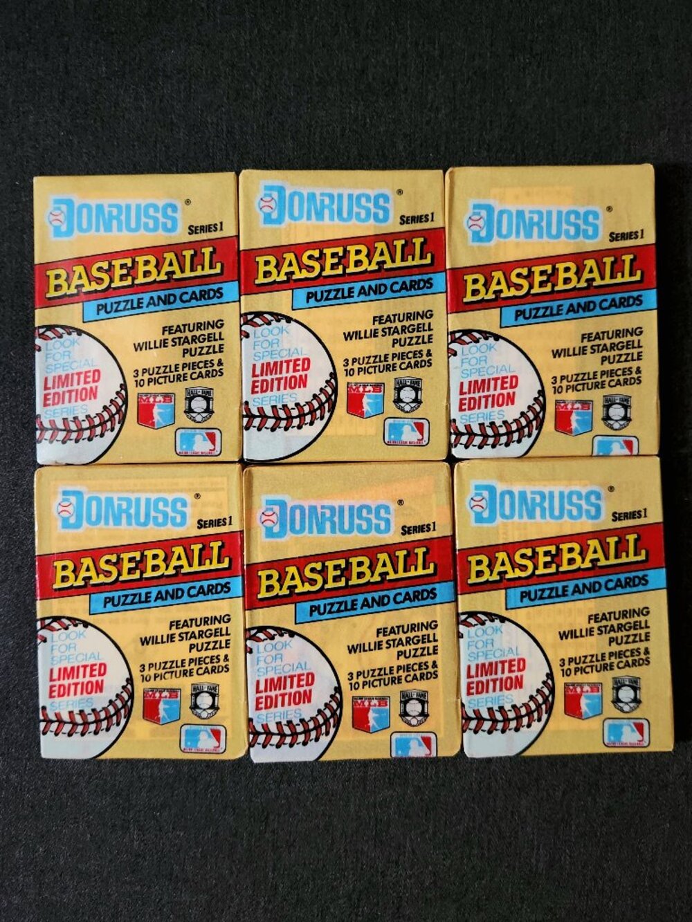 Donruss Sealed Wax Packs Vintage Baseball Cards | 1991 Series I